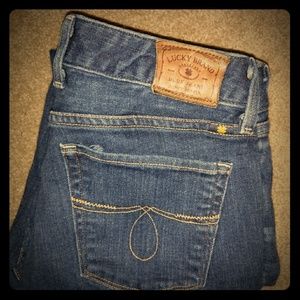 Lucky brand blue jeans